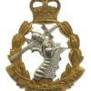 Royal Army Dental Corps (R.A.D.C.) Officer' Dress Cap Badge - Queen's Crown