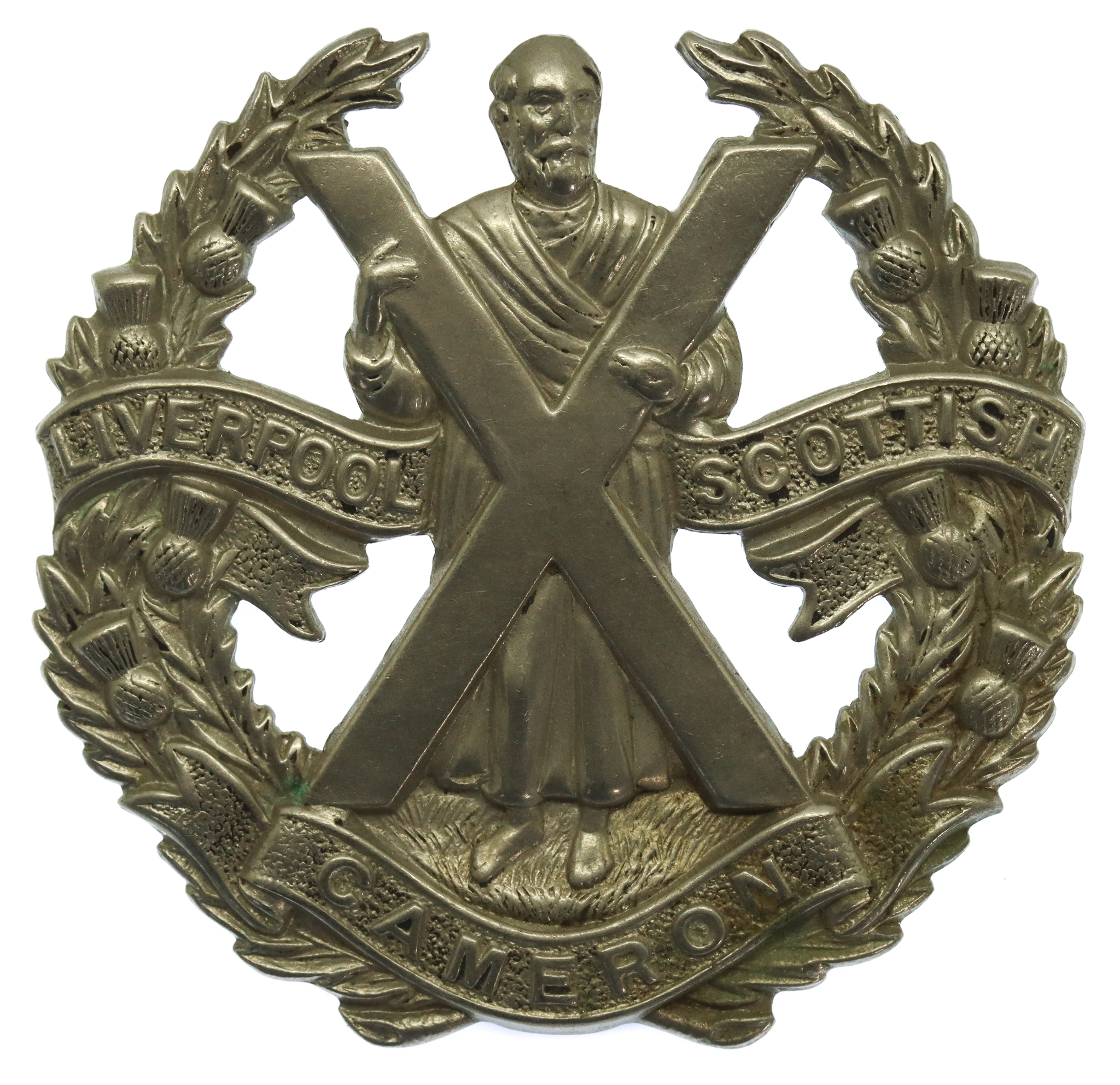 Liverpool Scottish Cap Badge