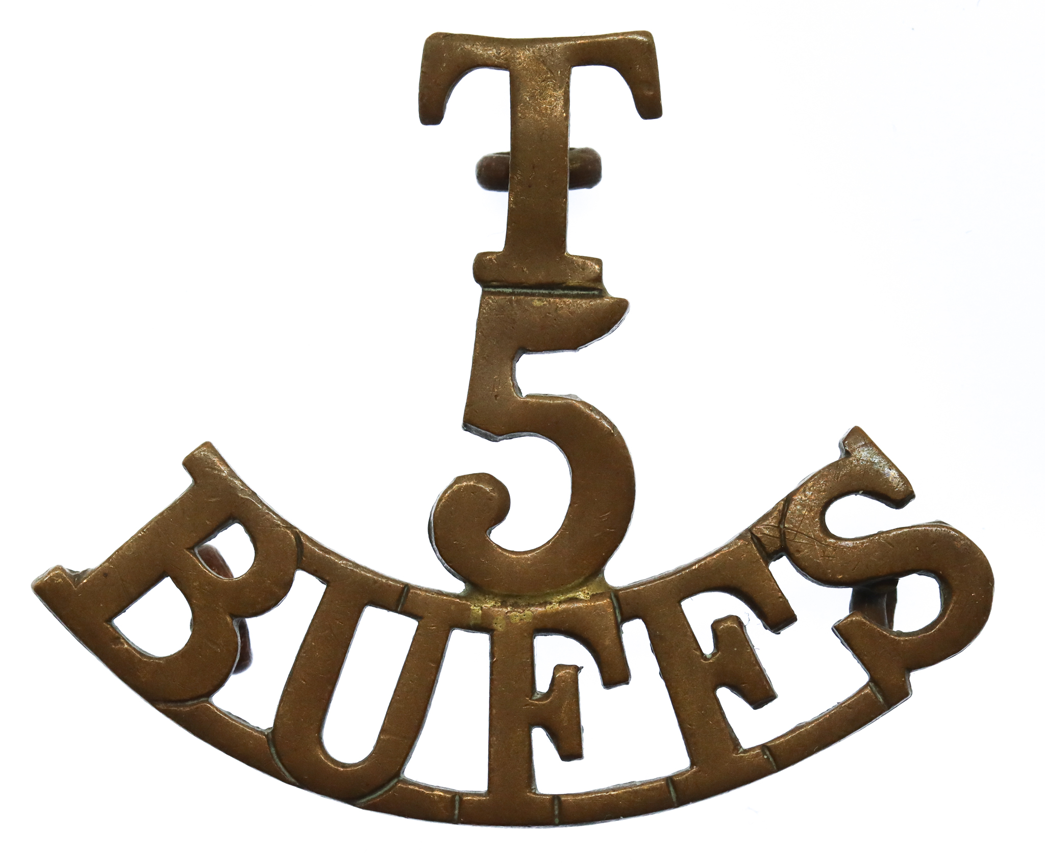 5th Territorial Bn. East Kent Regiment (T/5/BUFFS) Shoulder Title