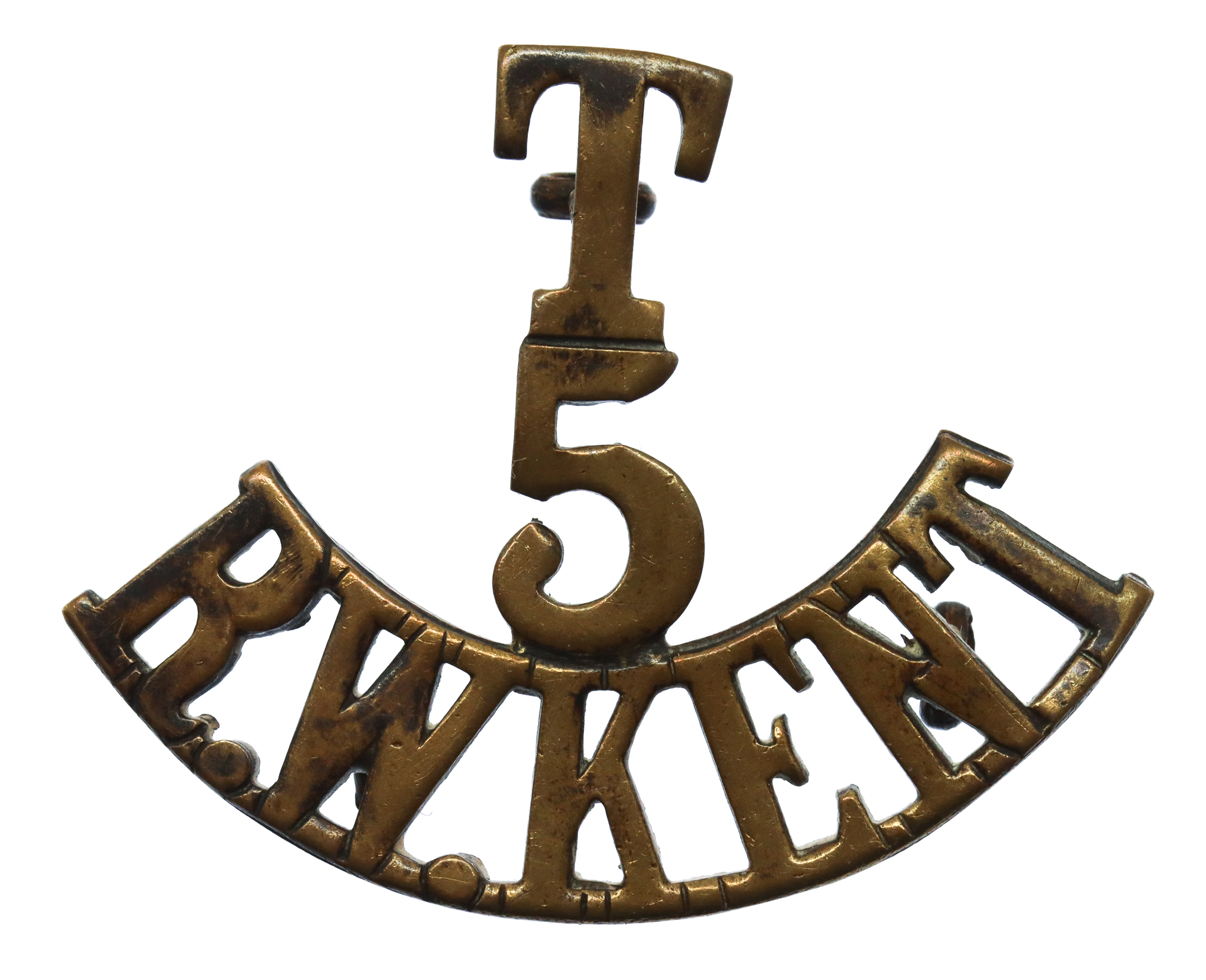 5th Territorial Bn. Royal West Kent Regiment (T/5/R.W.KENT) Shoulder Title