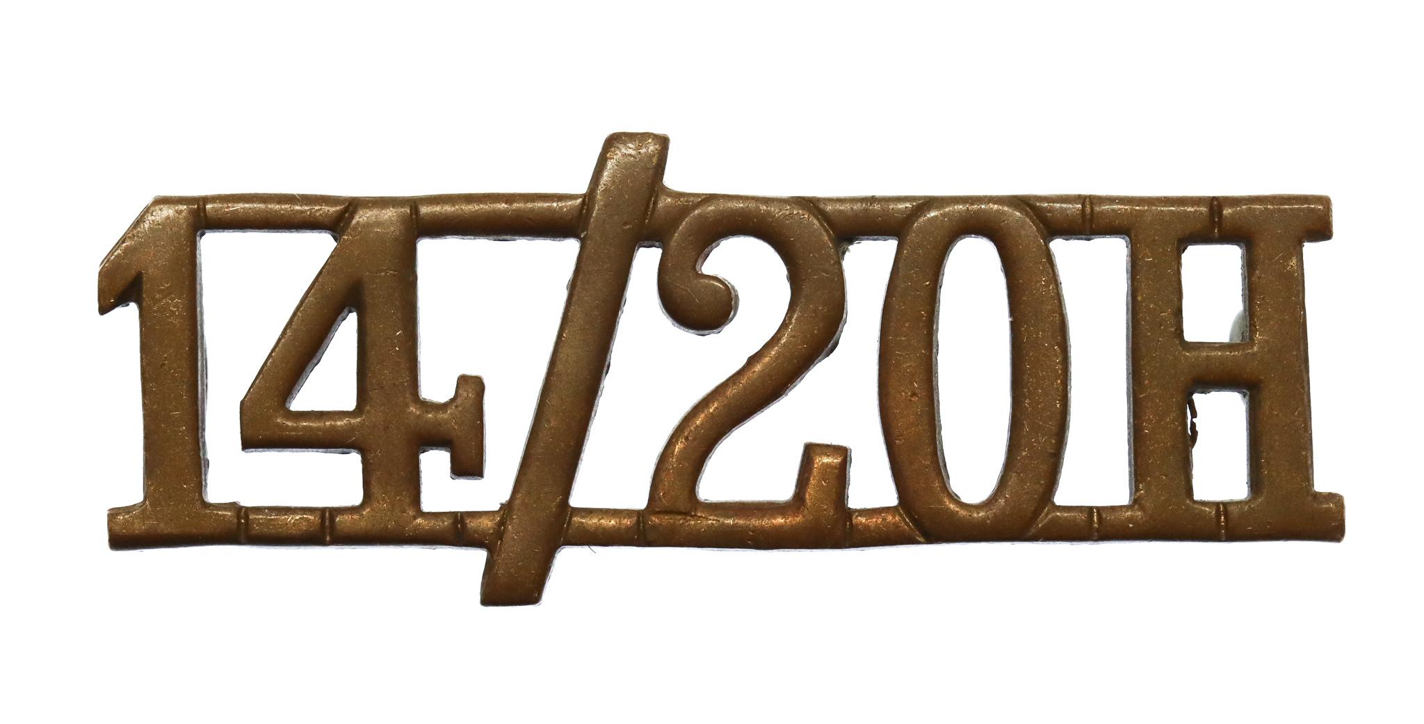 14th/20th Hussars (14/20H) Shoulder Title