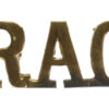 Royal Armoured Corps (R.A.C.) Shoulder Title