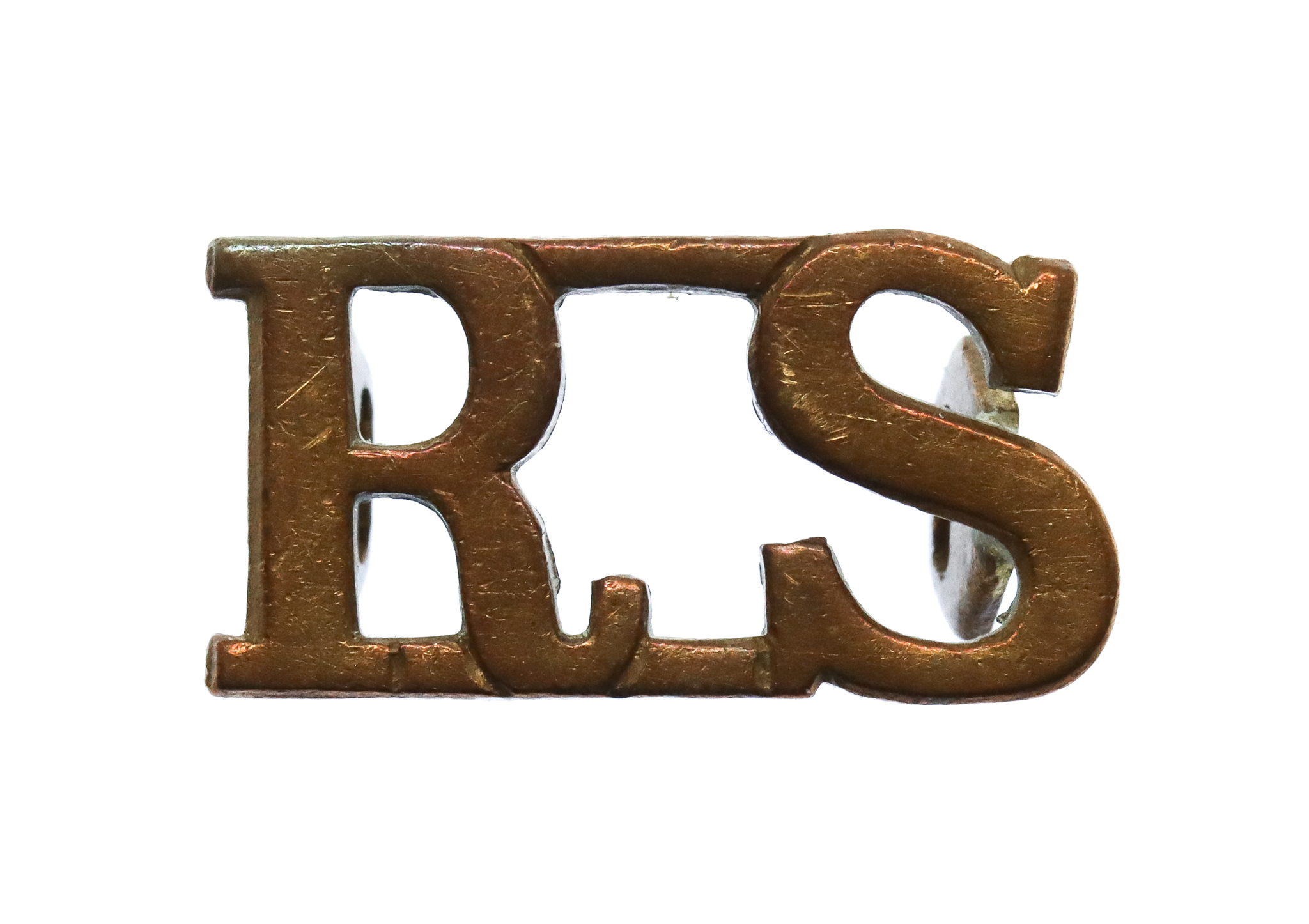 Royal Scots (R.S.) Officer's Shoulder Title