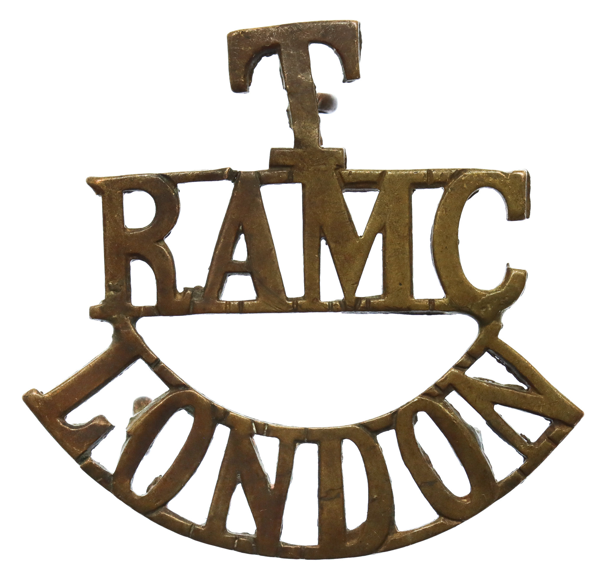 London Divisional Field Ambulance Royal Army Medical Corps Territorials (T/RAMC/LONDON) Shoulder Title