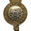 Duke of Lancaster's Own Yeomanry Anodised (Staybrite) Cap Badge