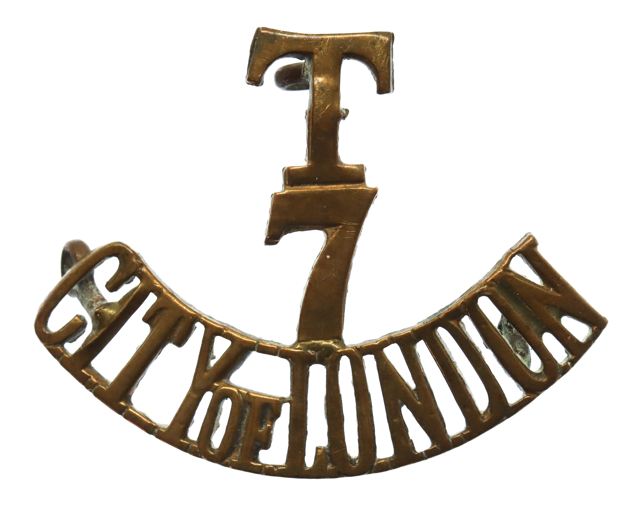 7th (City of London) Battalion London Regiment (T/7/CITY OF LONDON) Shoulder Title
