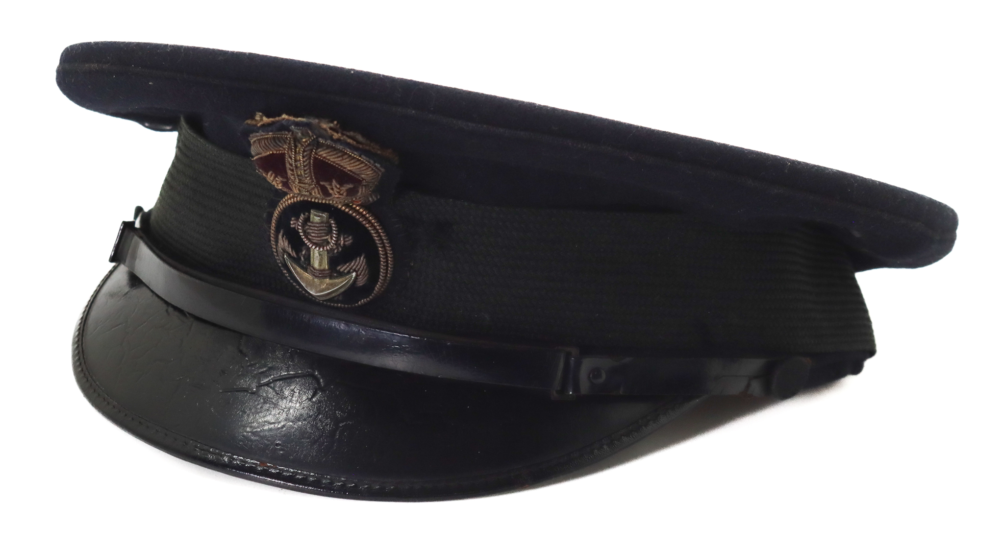 WW2 Royal Navy Petty Officer's Peaked Cap
