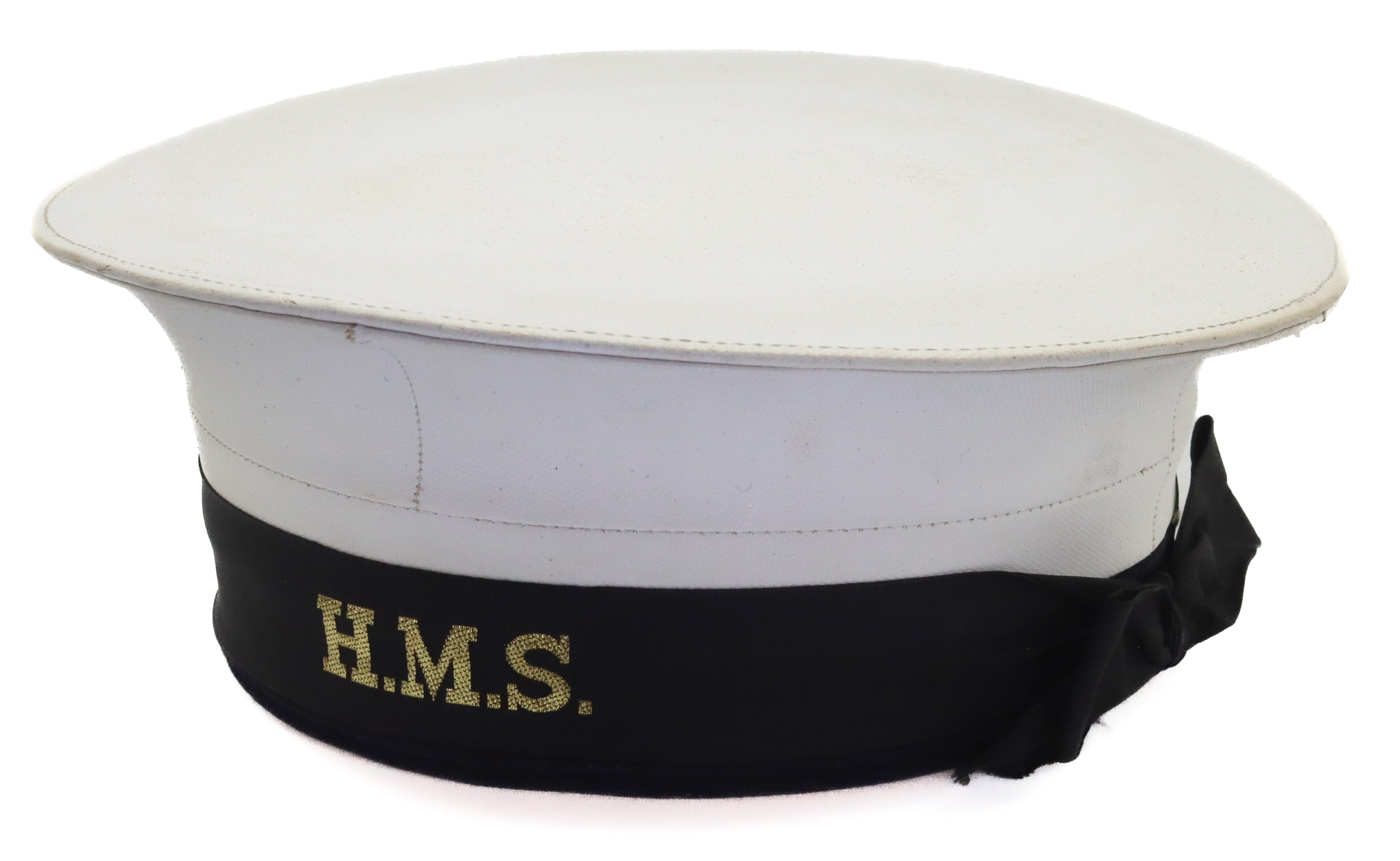Royal Navy Sailors Hat with HMS Cap Tally