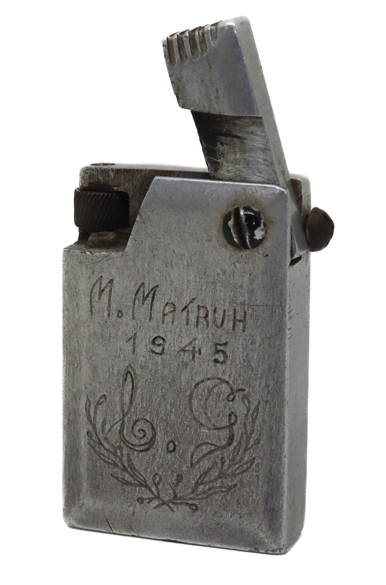 1945 Dated Mersa Matruh Cigarette Lighter