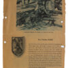 WW2 German Magazine Page Detailing the Issuing of Der Cholm-Schild (The Cholm Shield) & Ärmelband Afrika (Africa Cuff Band)