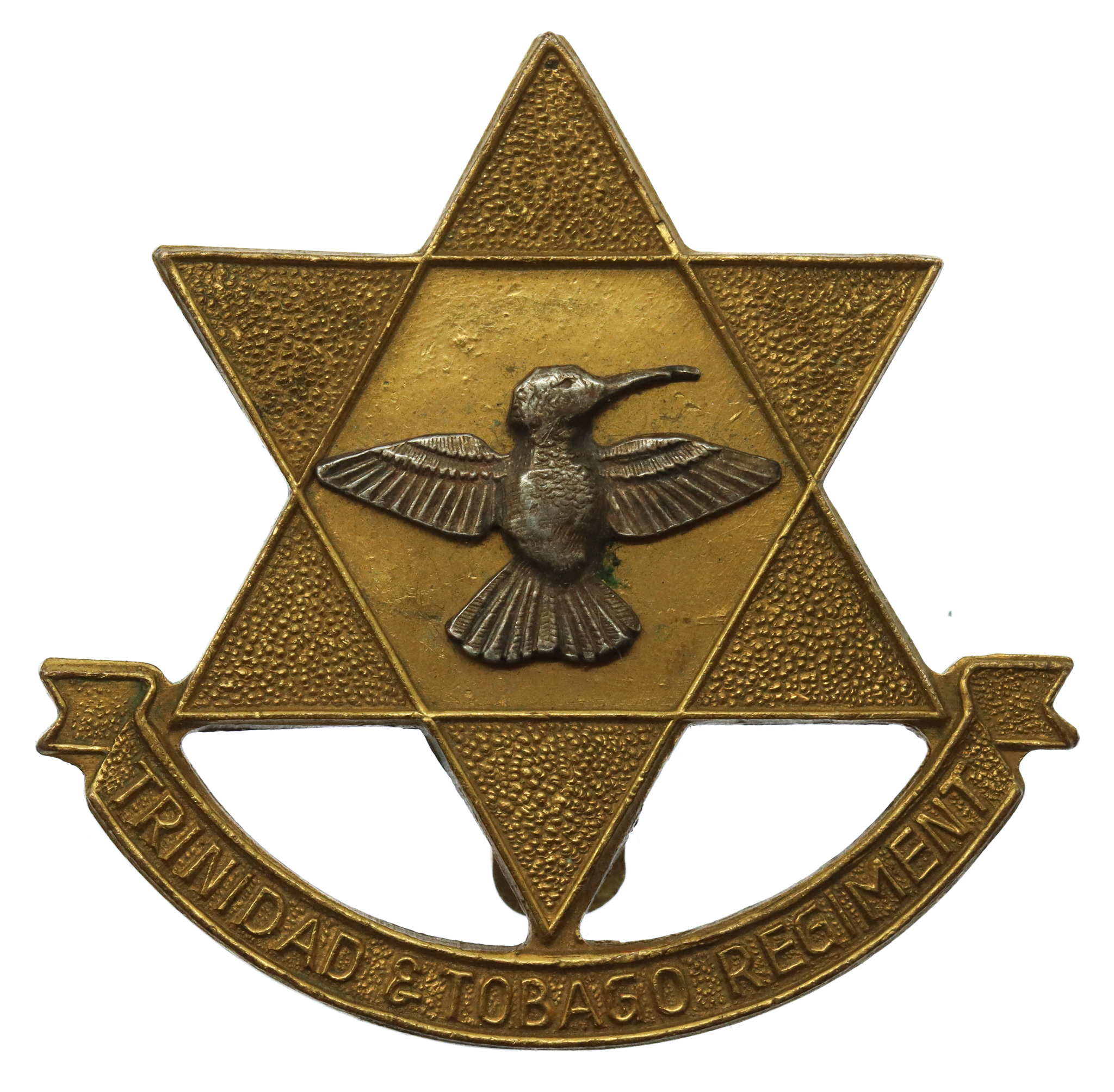 Trinidad & Tobago Regiment Bi-metal Cap Badge