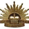 Australian Army Rising Sun Hat Badge - Queen's Crown