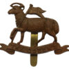 The Queen's (Royal West Surrey) Regiment WW1 All Brass Economy Cap Badge