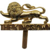 King's Own (Royal Lancaster) Regiment Anodised (Staybrite) Cap Badge