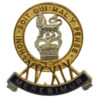15th/19th King's Hussars Officer's Dress Cap Badge - Queen's Crown