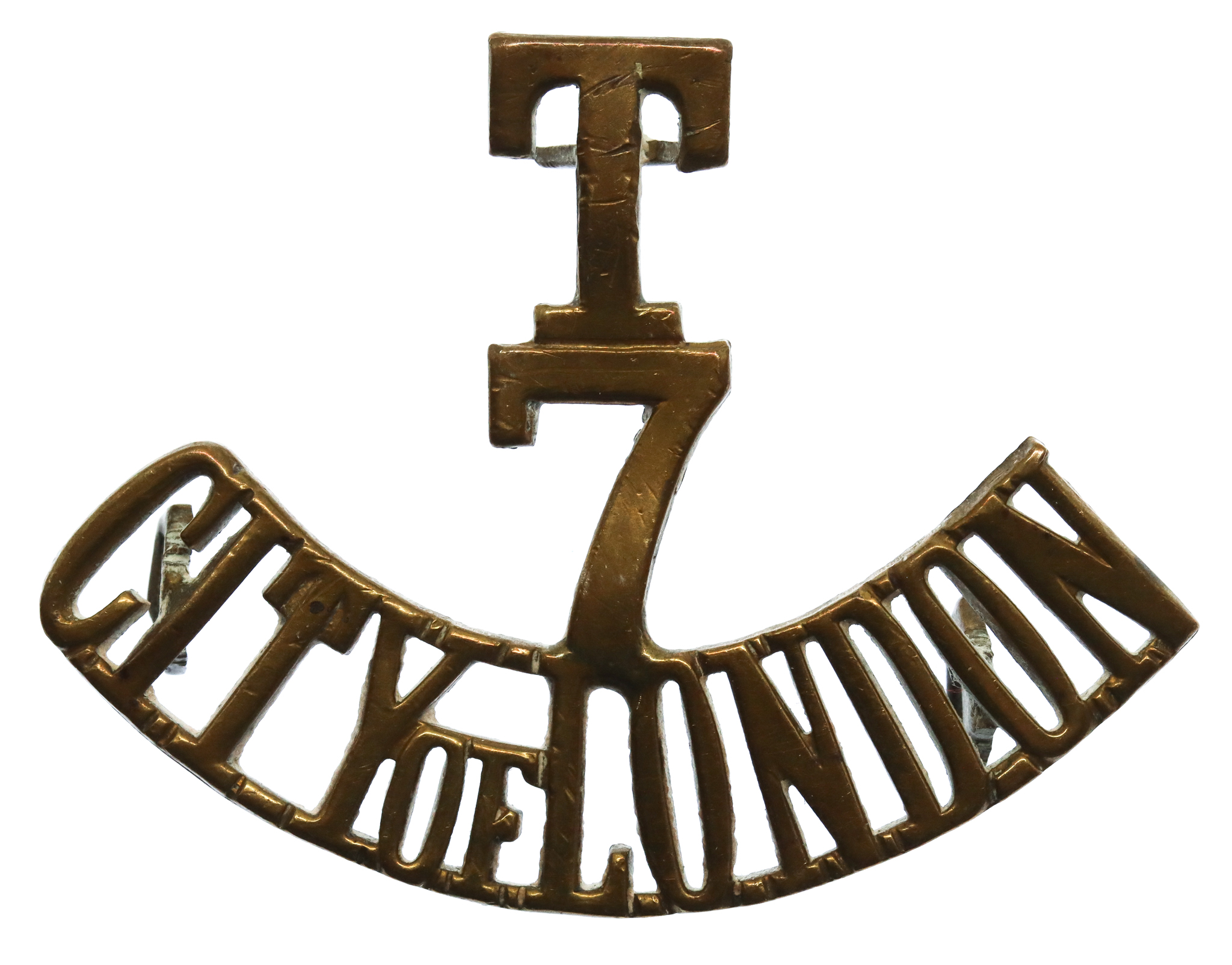 7th (City of London) Battalion London Regiment (T/7/CITY OF LONDON) Shoulder Title