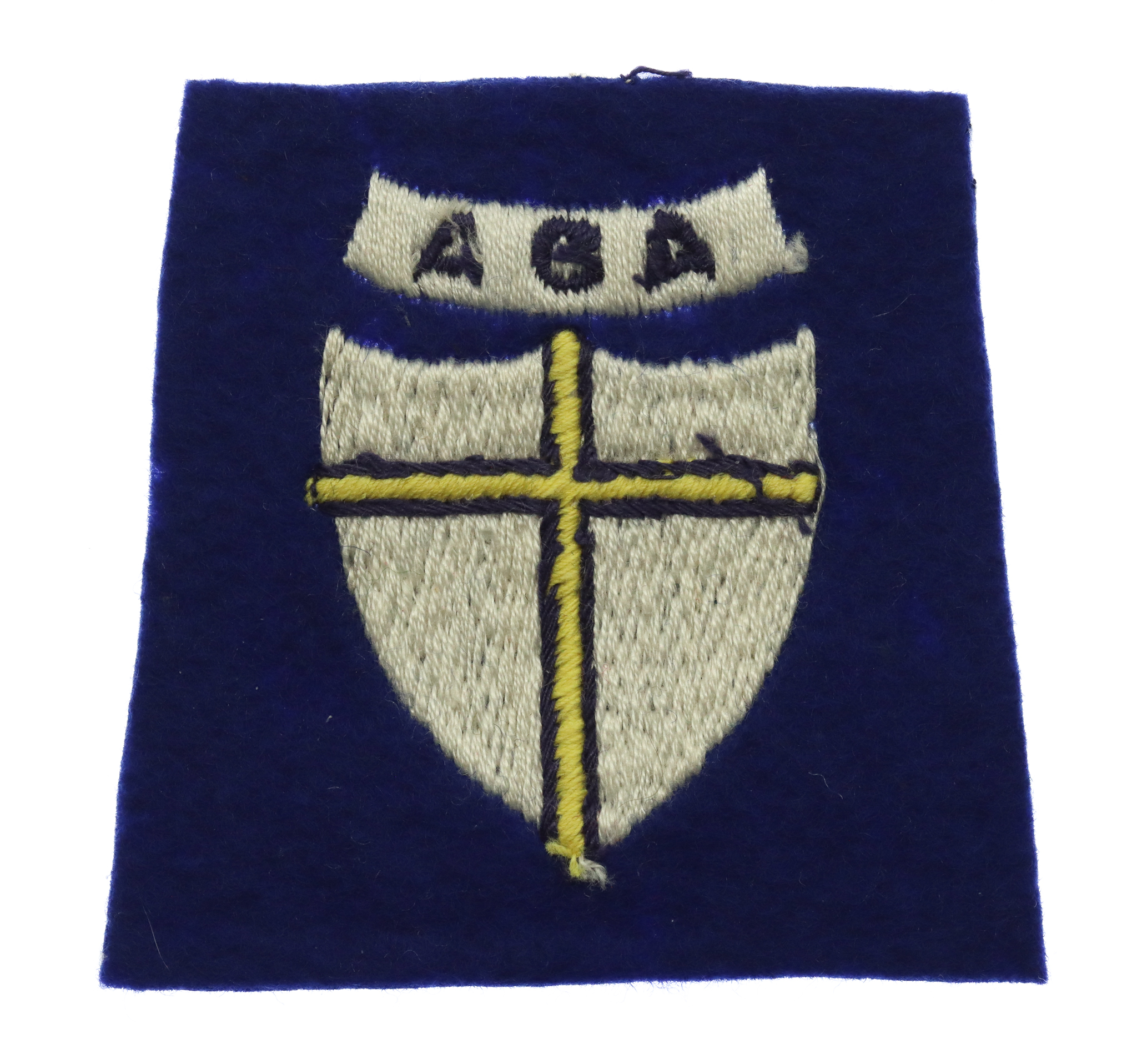 Allied Control Commission Austria Cloth Formation Sign