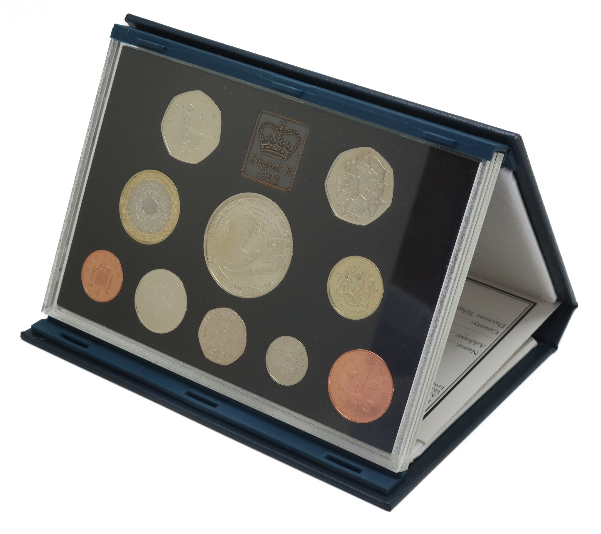 Royal Mint 1998 United Kingdom Proof Coin Collection