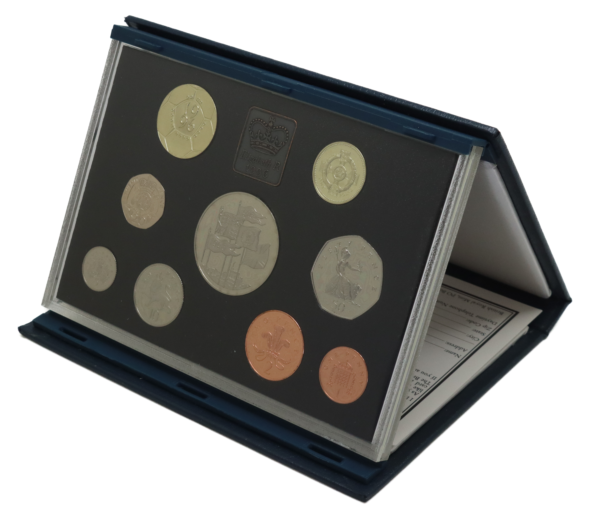 Royal Mint 1996 United Kingdom Proof Coin Collection