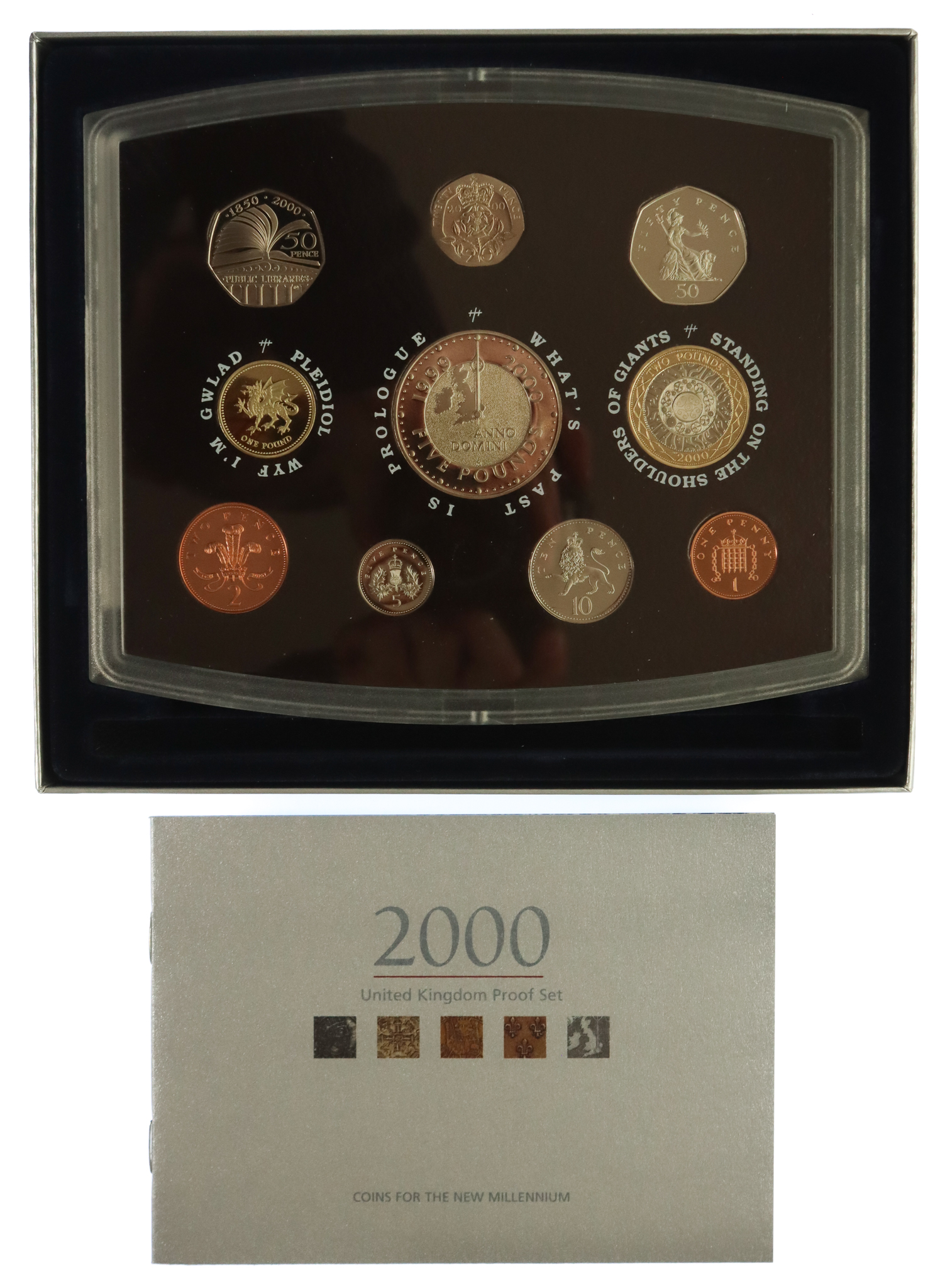 Royal Mint 2000 United Kingdom Proof Coin Set - Coins for the New Millennium