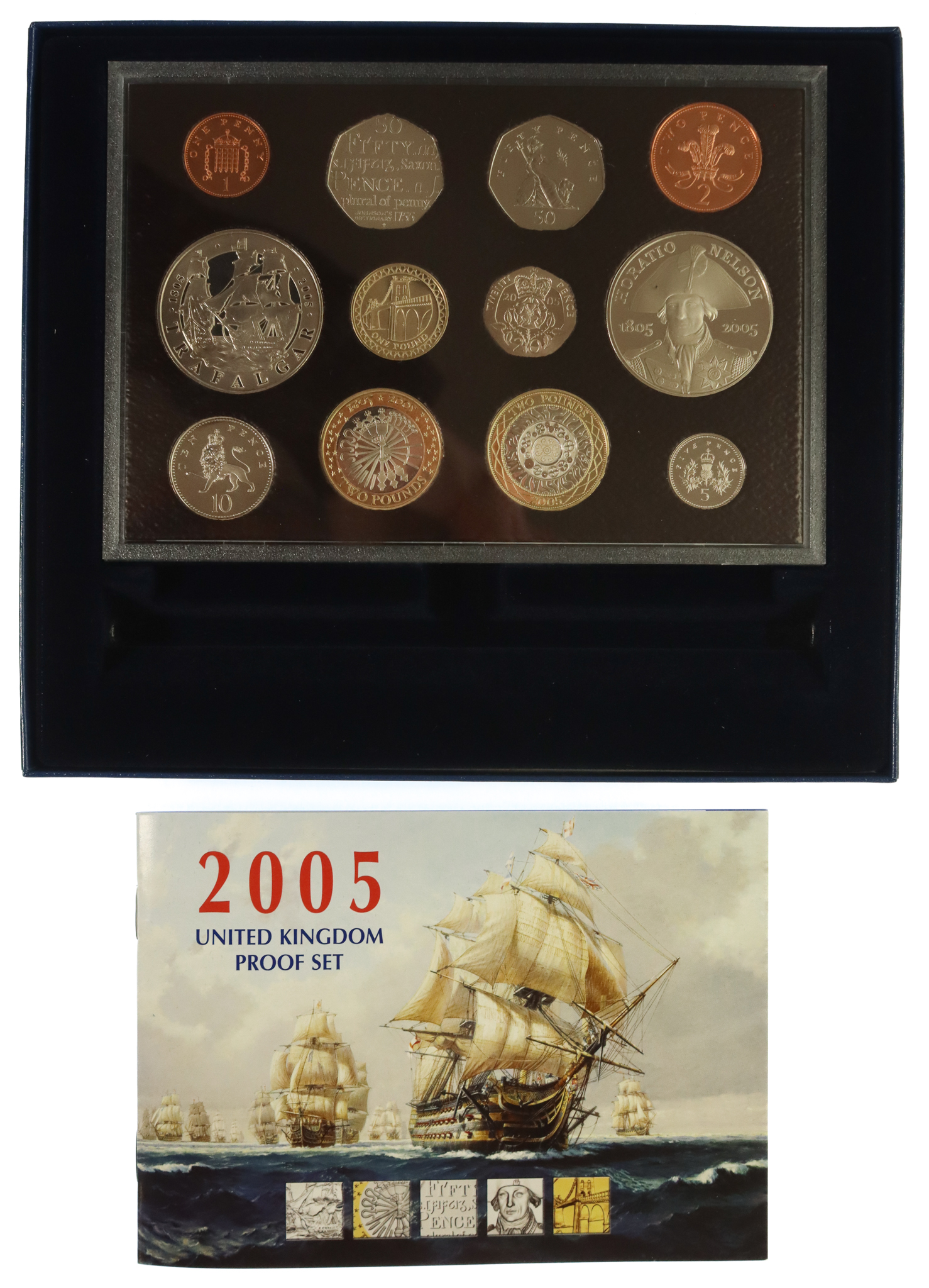 Royal Mint 2005 United Kingdom Proof Coin Set