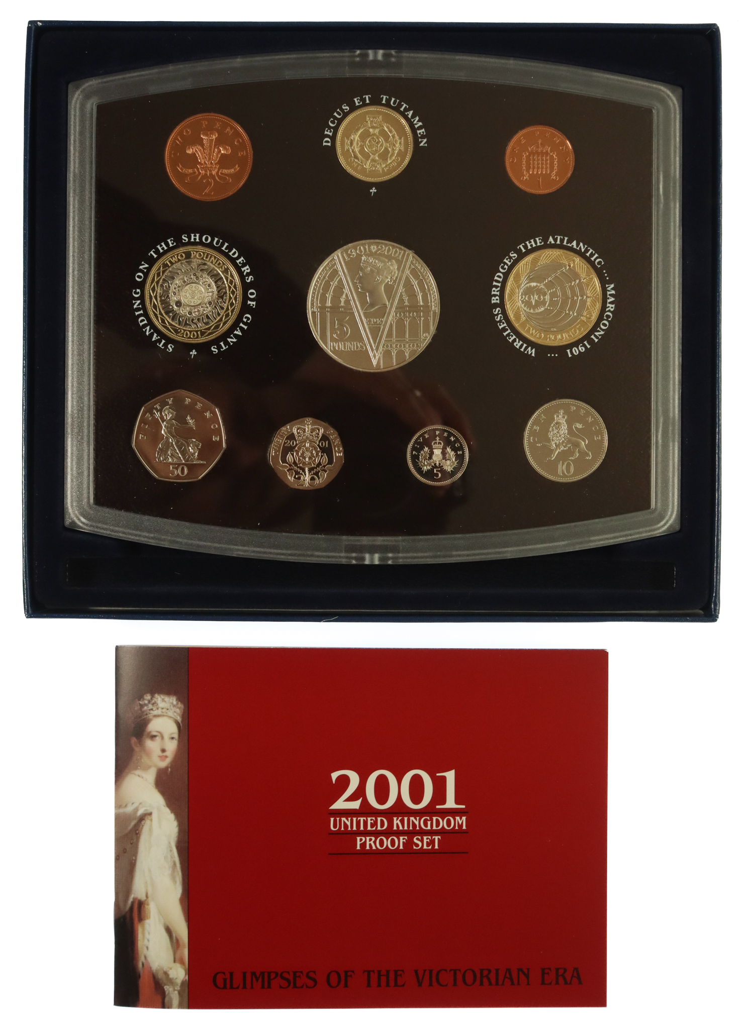 Royal Mint 2001 United Kingdom Proof Coin Set