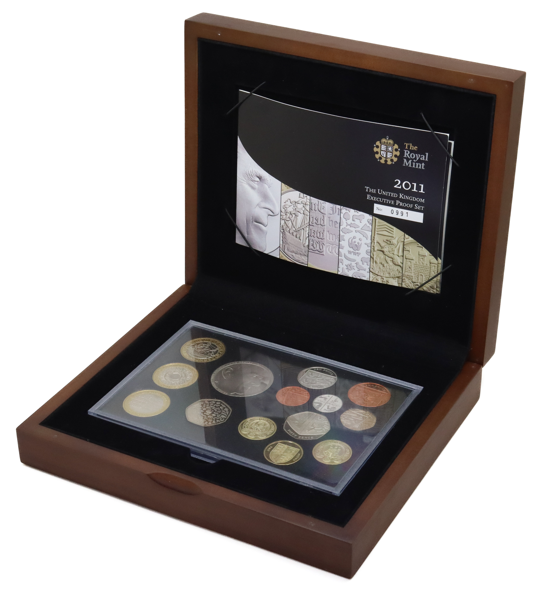 Royal Mint The United Kingdom 2011 Executive Proof Coin Set