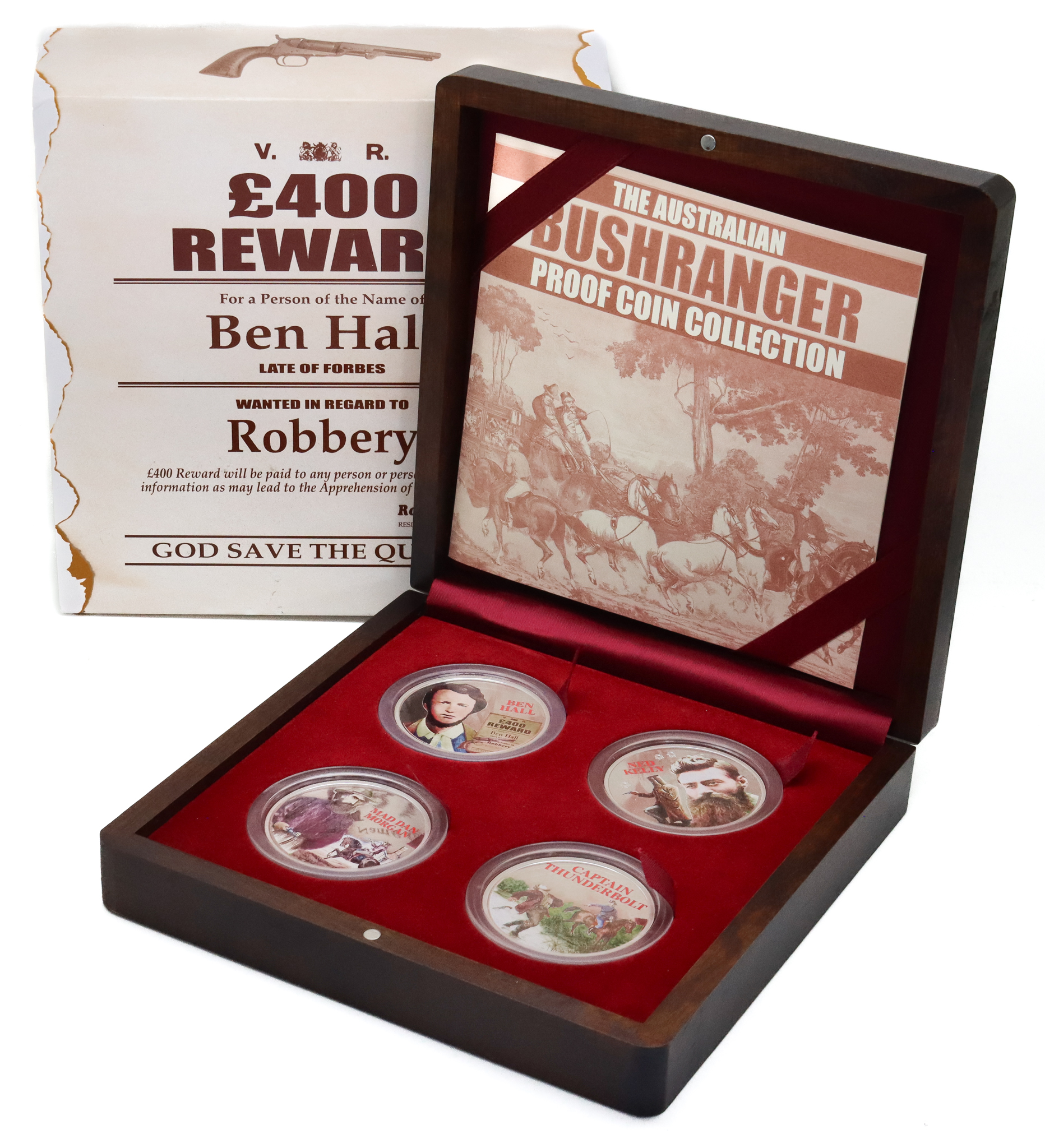 Perth Mint The Australian Bushranger Silver Proof Coin Collection