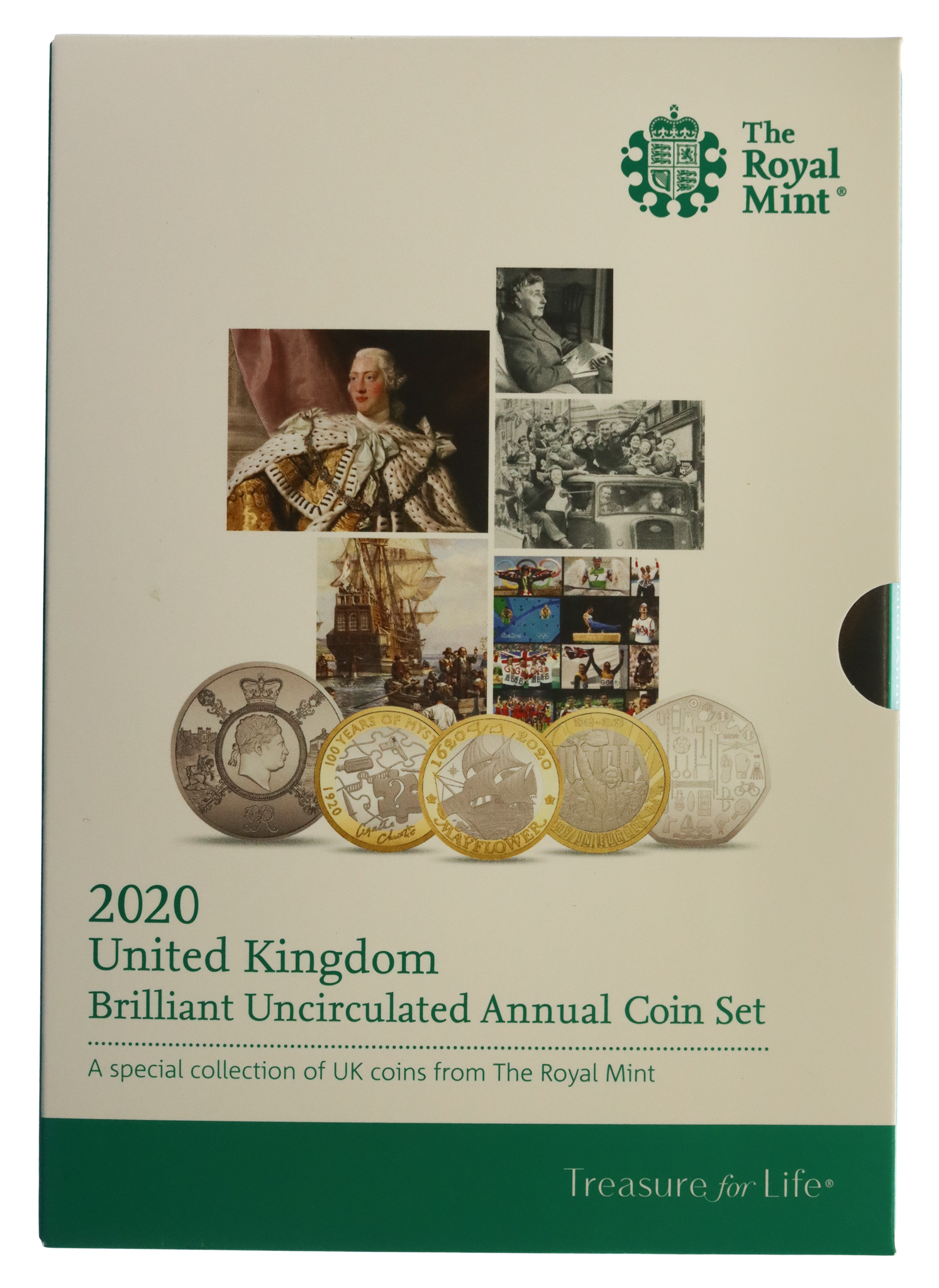 Royal Mint 2020 United Kingdom Brilliant Uncirculated Annual Coin Set
