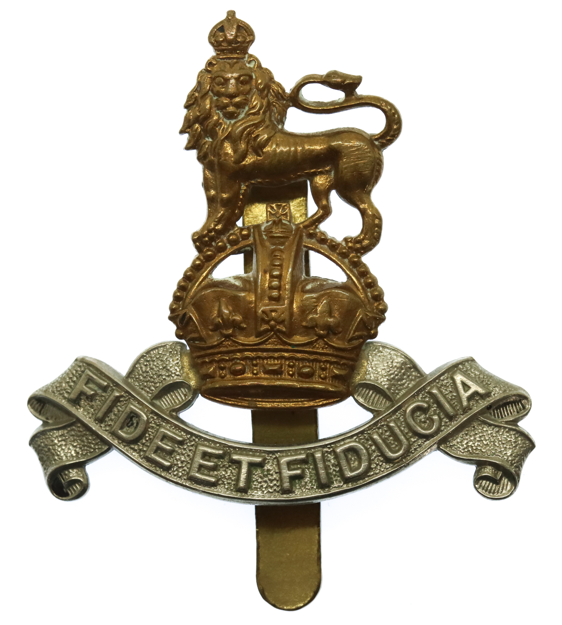 Royal Army Pay Corps (R.A.P.C.) Cap Badge - King's Crown