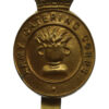 Army Catering Corps Brass Cap Badge - King's Crown