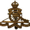 Royal Artillery Cap Badge - King's Crown