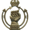 Royal Armoured Corps (R.A.C.) Cap Badge - King's Crown 