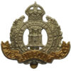 Suffolk Regiment Cap Badge - King's Crown