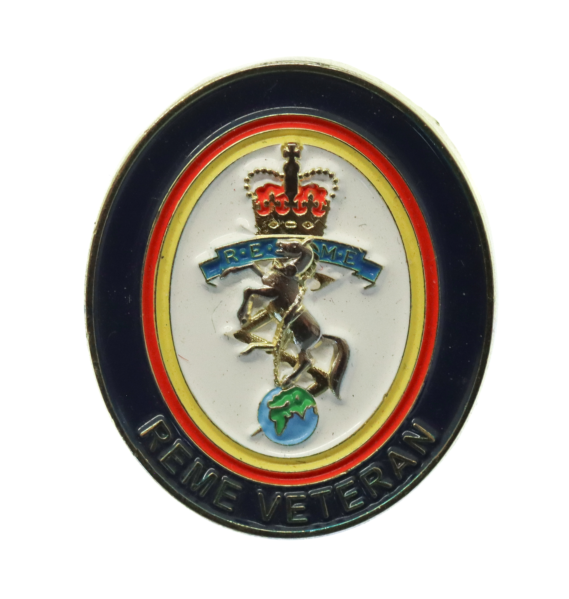 Royal Electrical & Mechanical Engineers (R.E.M.E.) Veteran Lapel Badge