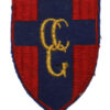 Control Commission Germany (C.C.G.) Cloth Formation Sign