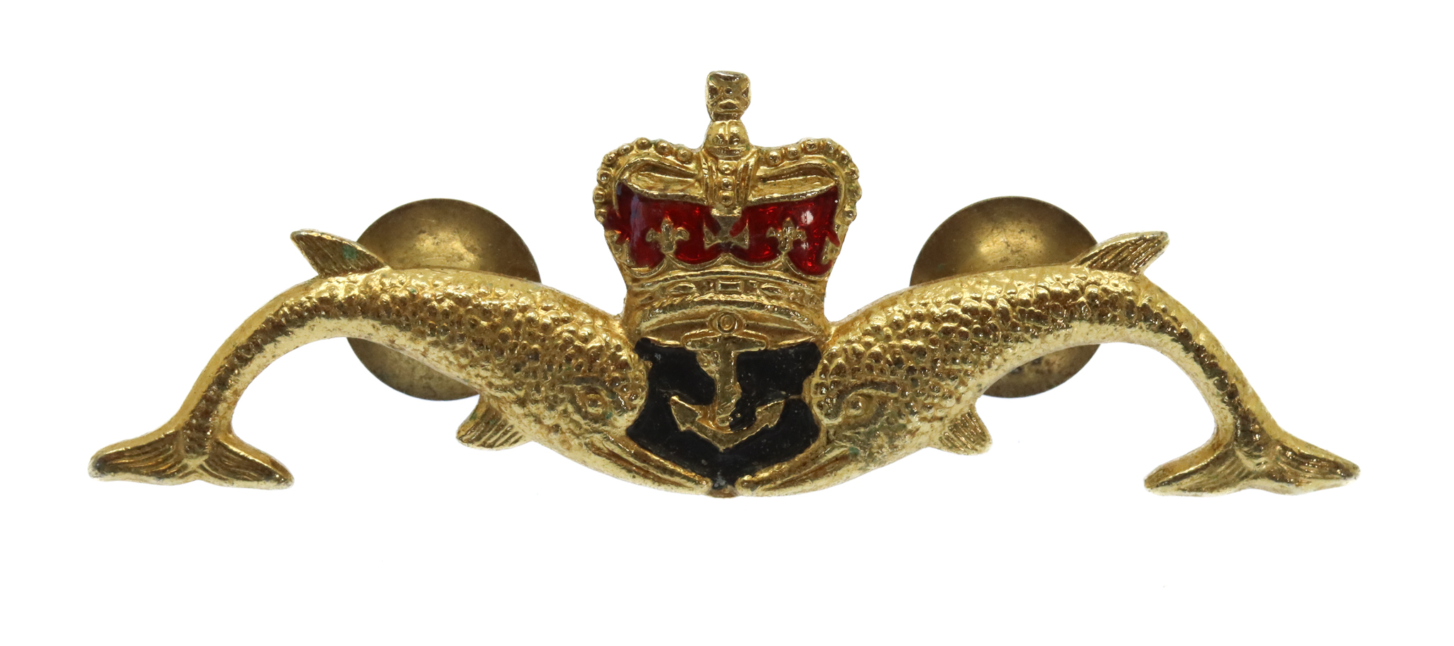 Royal Navy Submarine Service "Submariners" Qualification Badge - Queen's Crown