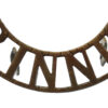 Royal Inniskilling Fusiliers (R.INNIS) Shoulder Title  c.1908-1914