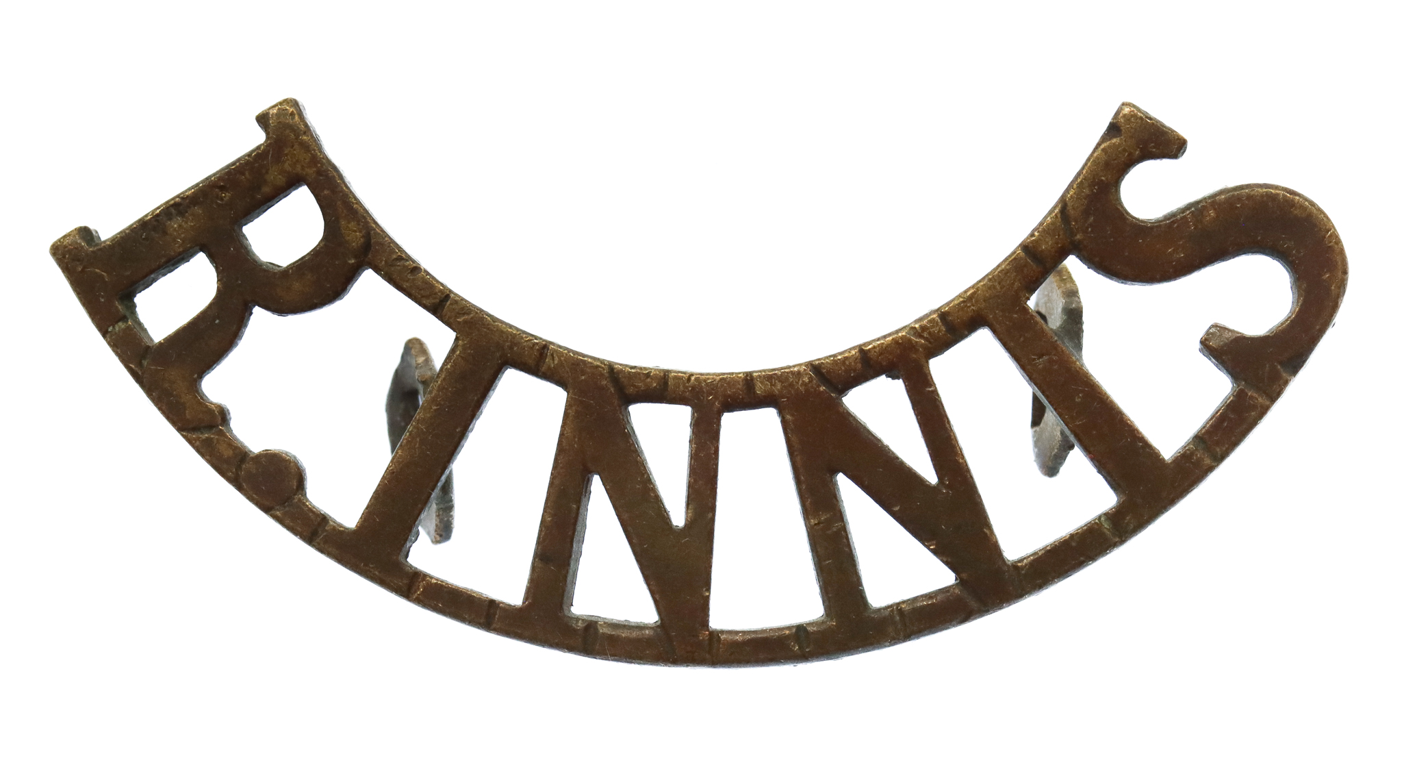 Royal Inniskilling Fusiliers (R.INNIS) Shoulder Title  c.1908-1914