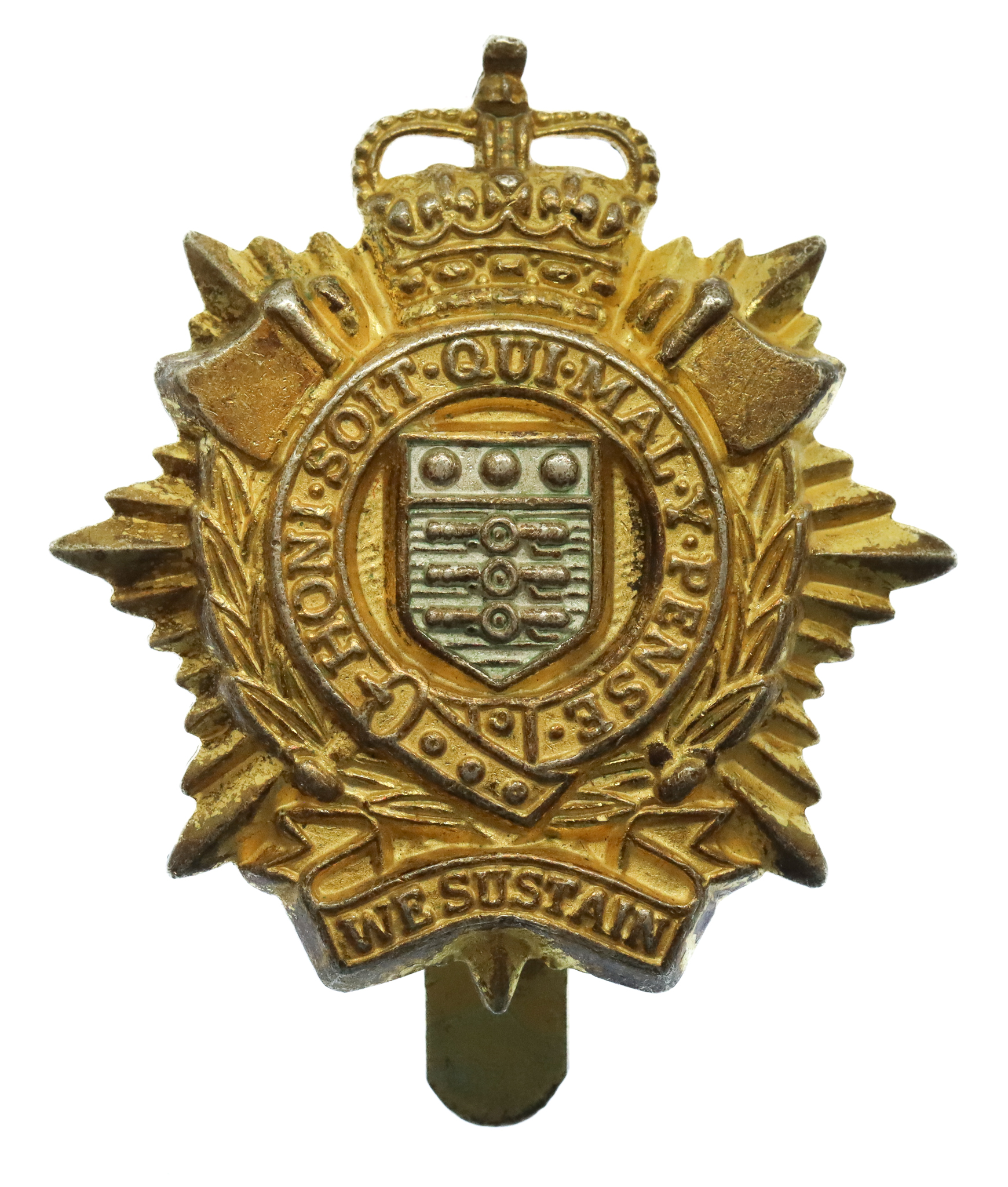 Royal Logistics Corps (R.L.C.) Cap Badge