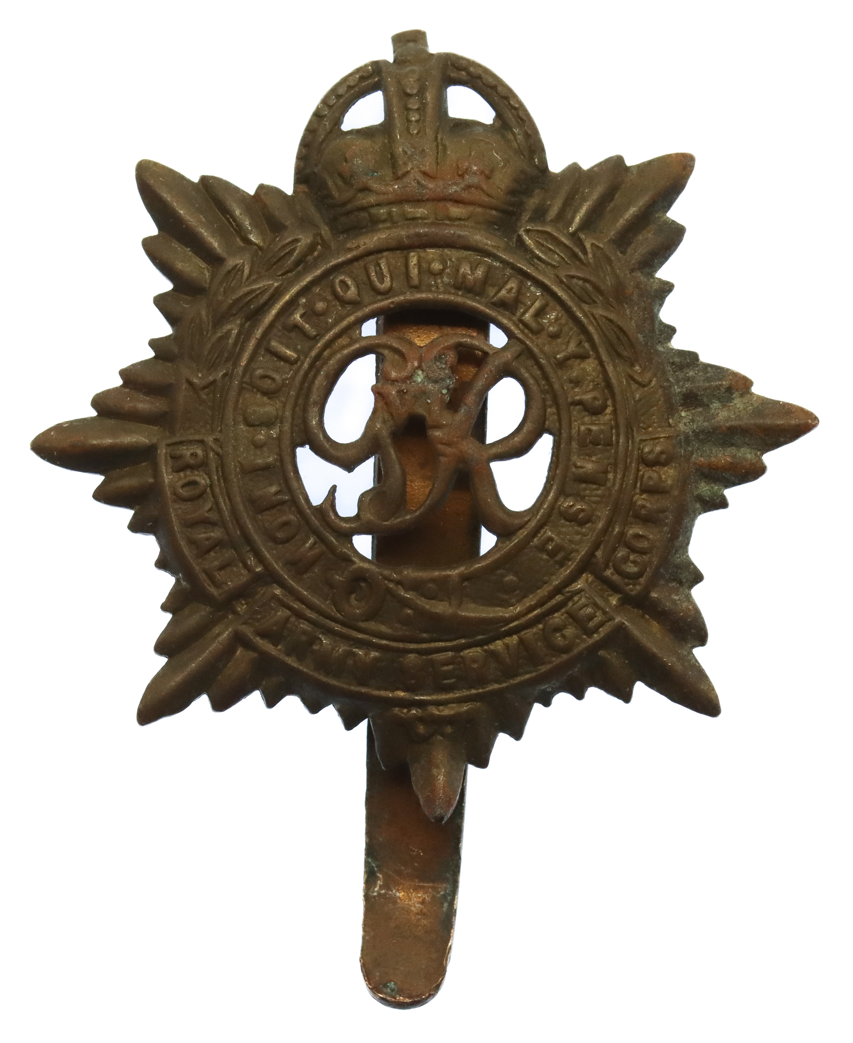 George VI Royal Army Service Corps (R.A.S.C.) Cap Badge 