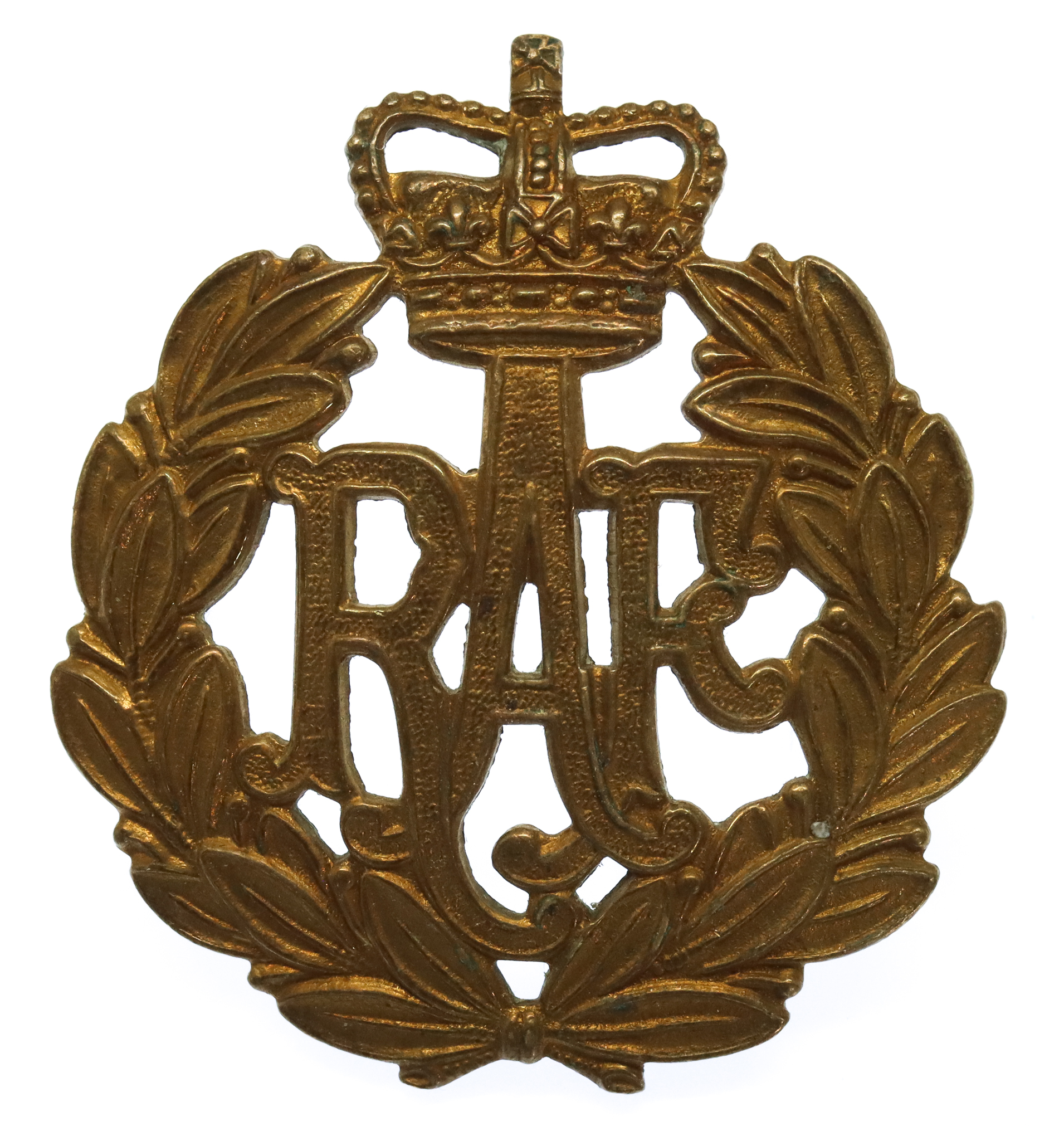 Royal Air Force (R.A.F.) Cap Badge - Queen's Crown