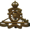 Royal Artillery Cap Badge - King's Crown