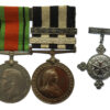 WW2 Defence Medal and Service Medal of the Order of St. John (2 Clasps) Group of Three - Mrs Mabel Ward