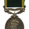 George VI Territorial Efficiency Medal - Pte. J.W. Wood, Welch Regiment