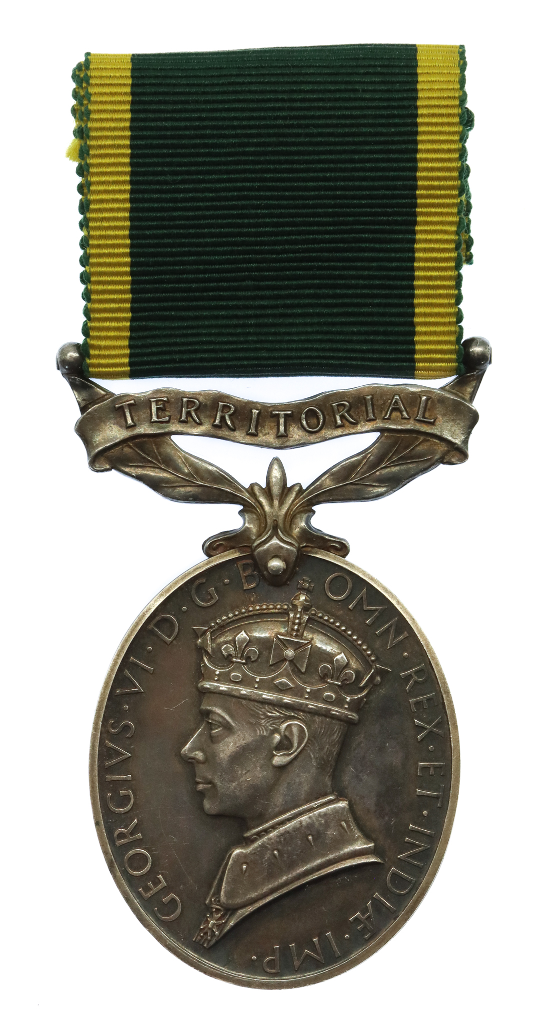 George VI Territorial Efficiency Medal - Pte. J.W. Wood, Welch Regiment