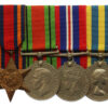 Rare WW2 Chindit's Medal Group of Six - Major P. Edwards, Royal Engineers (late Royal Artillery) 