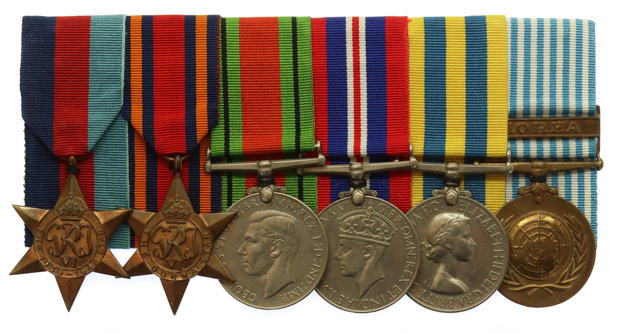Rare WW2 Chindit's Medal Group of Six - Major P. Edwards, Royal Engineers (late Royal Artillery) 