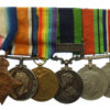 WW1 North Russia Military Medal Group of Eight - Cpl. G. Went, 46th Bn. Royal Fusiliers - 1915 Prisoner of War