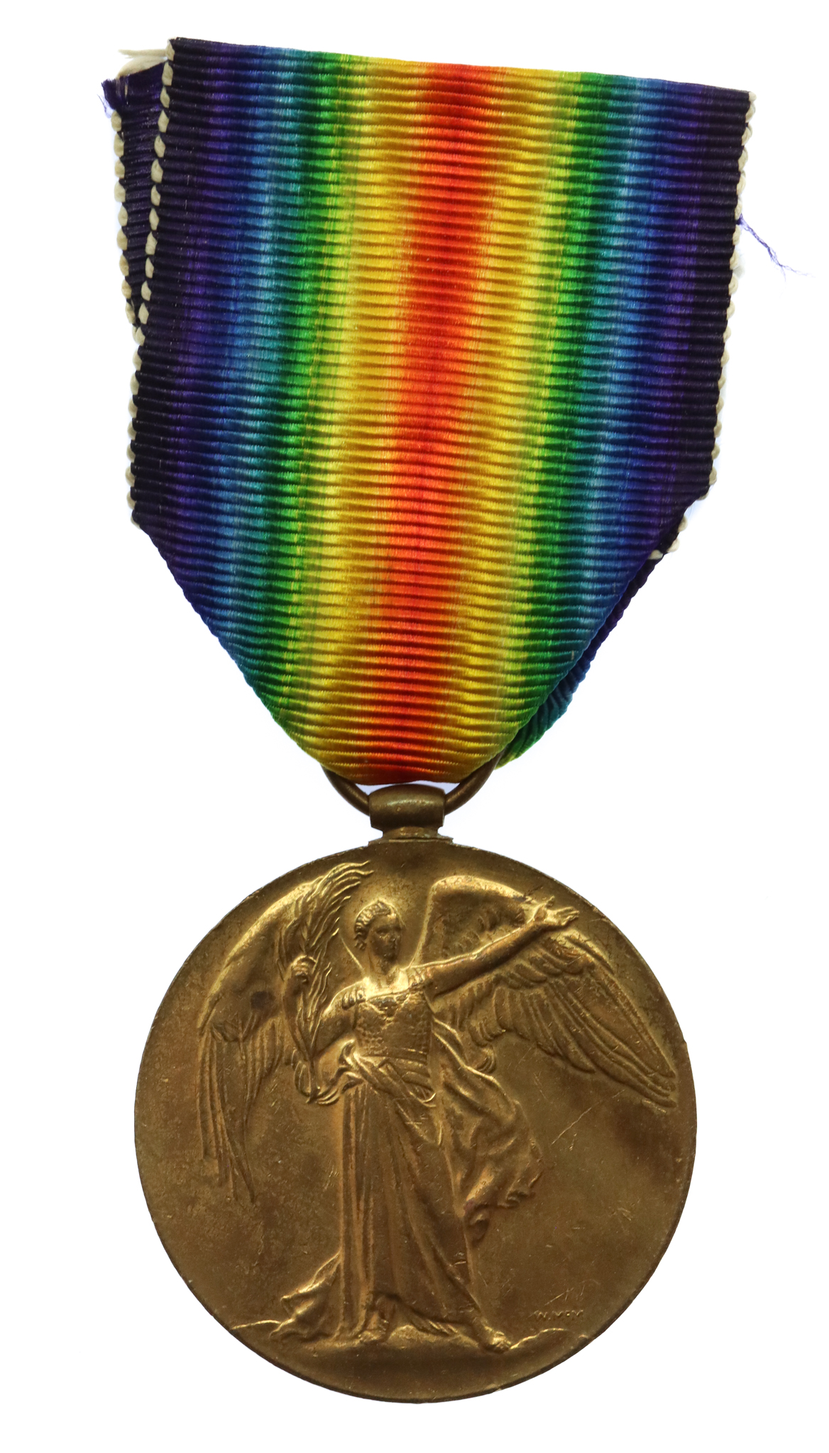 WW1 Victory Medal - Pte. S.F. Pierson, Army Service Corps